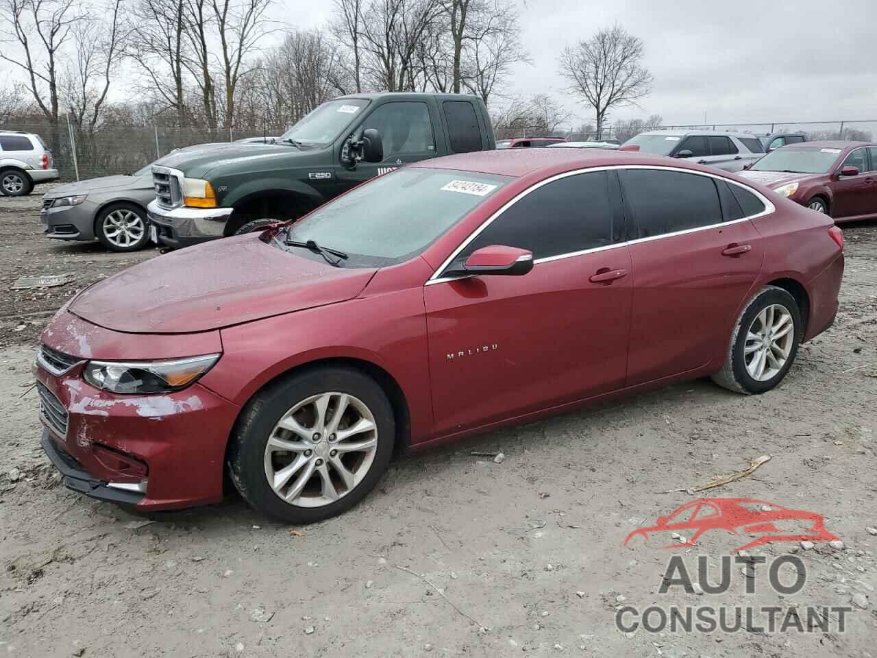 CHEVROLET MALIBU 2017 - 1G1ZE5ST9HF188614