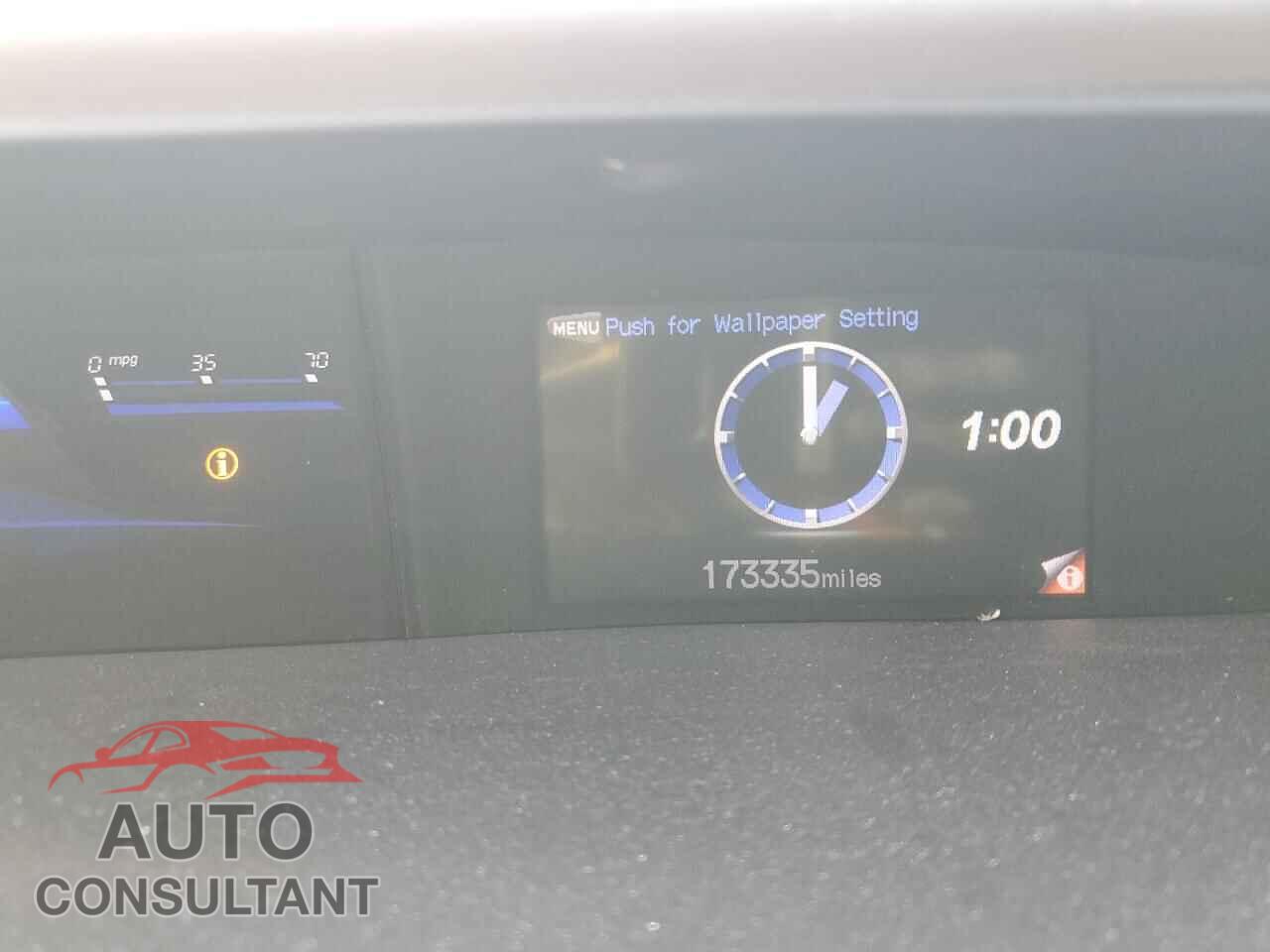HONDA CIVIC 2012 - 19XFB2F54CE372228