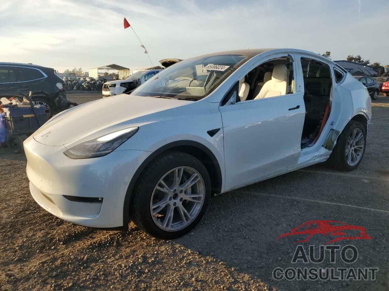 TESLA MODEL Y 2021 - 5YJYGDEE2MF158289