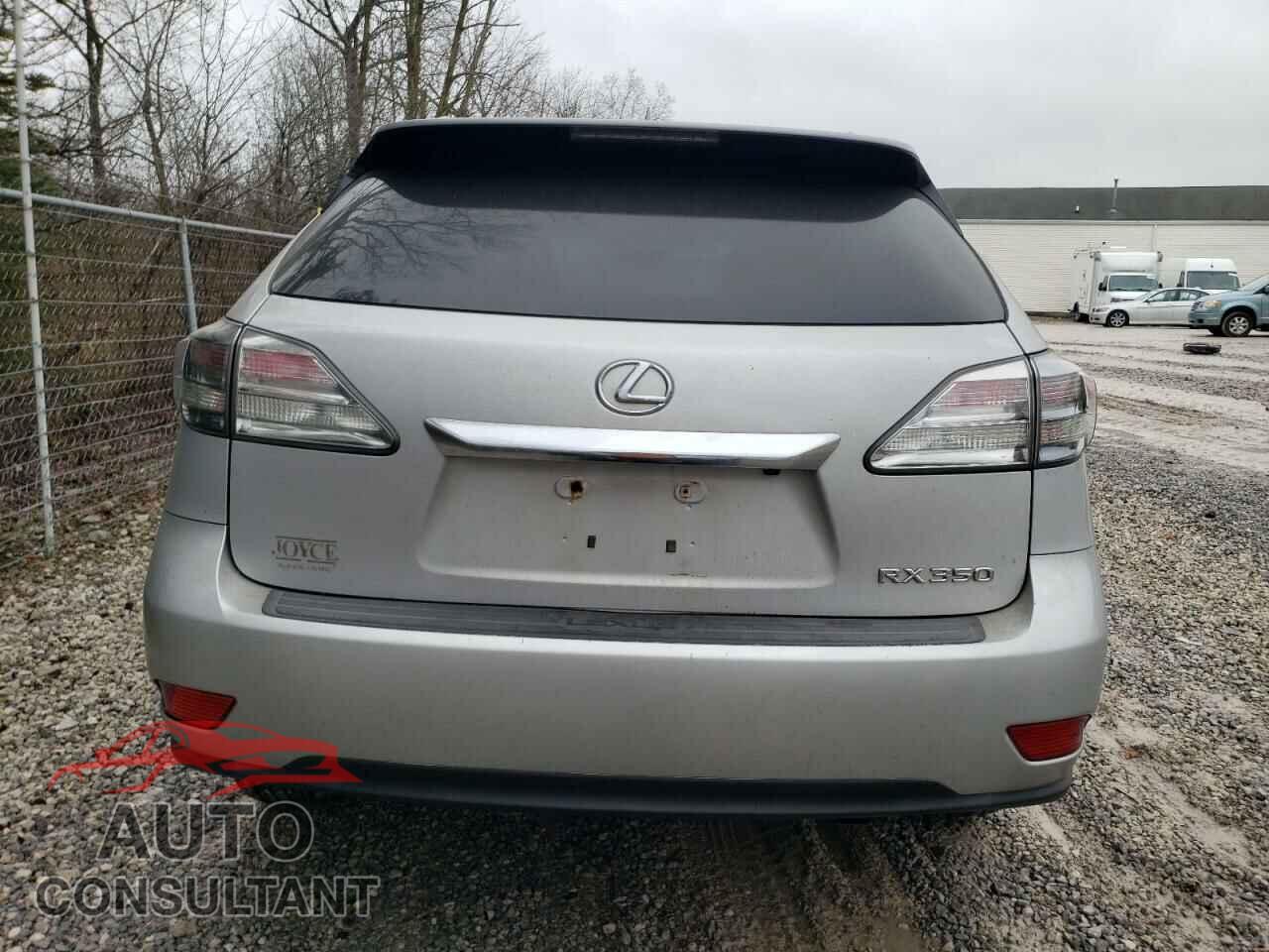 LEXUS RX350 2011 - 2T2BK1BA1BC089659