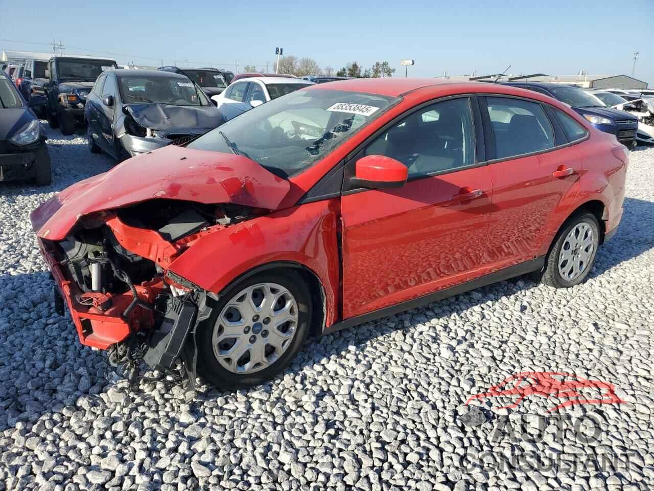 FORD FOCUS 2012 - 1FAHP3F25CL174499