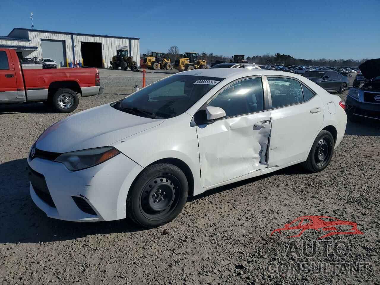 TOYOTA COROLLA 2014 - 5YFBURHE7EP161931