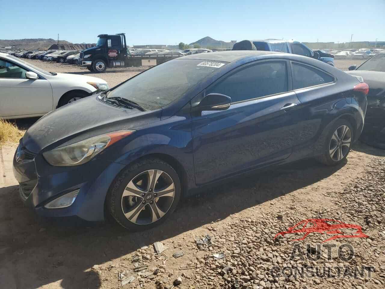 HYUNDAI ELANTRA 2013 - KMHDH6AE2DU016461