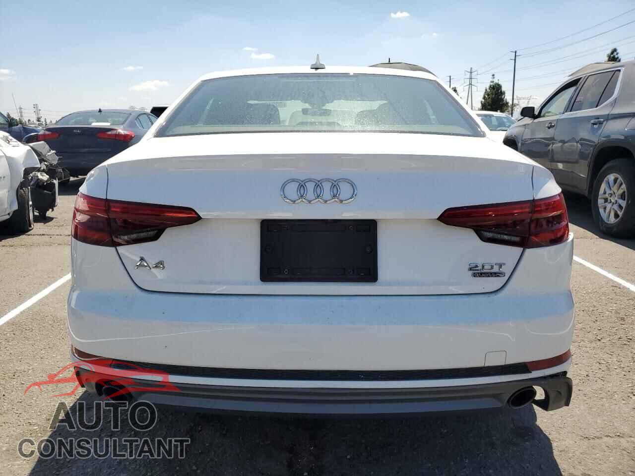 AUDI A4 2017 - WAUDNAF42HN056360