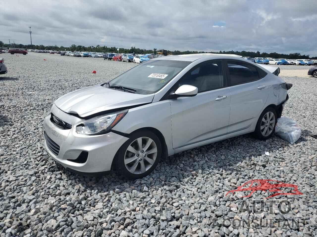 HYUNDAI ACCENT 2013 - KMHCU4AE4DU444303