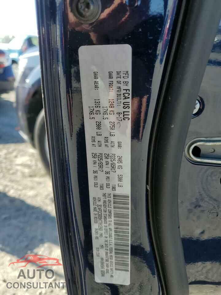 DODGE JOURNEY 2017 - 3C4PDCBB9HT701203