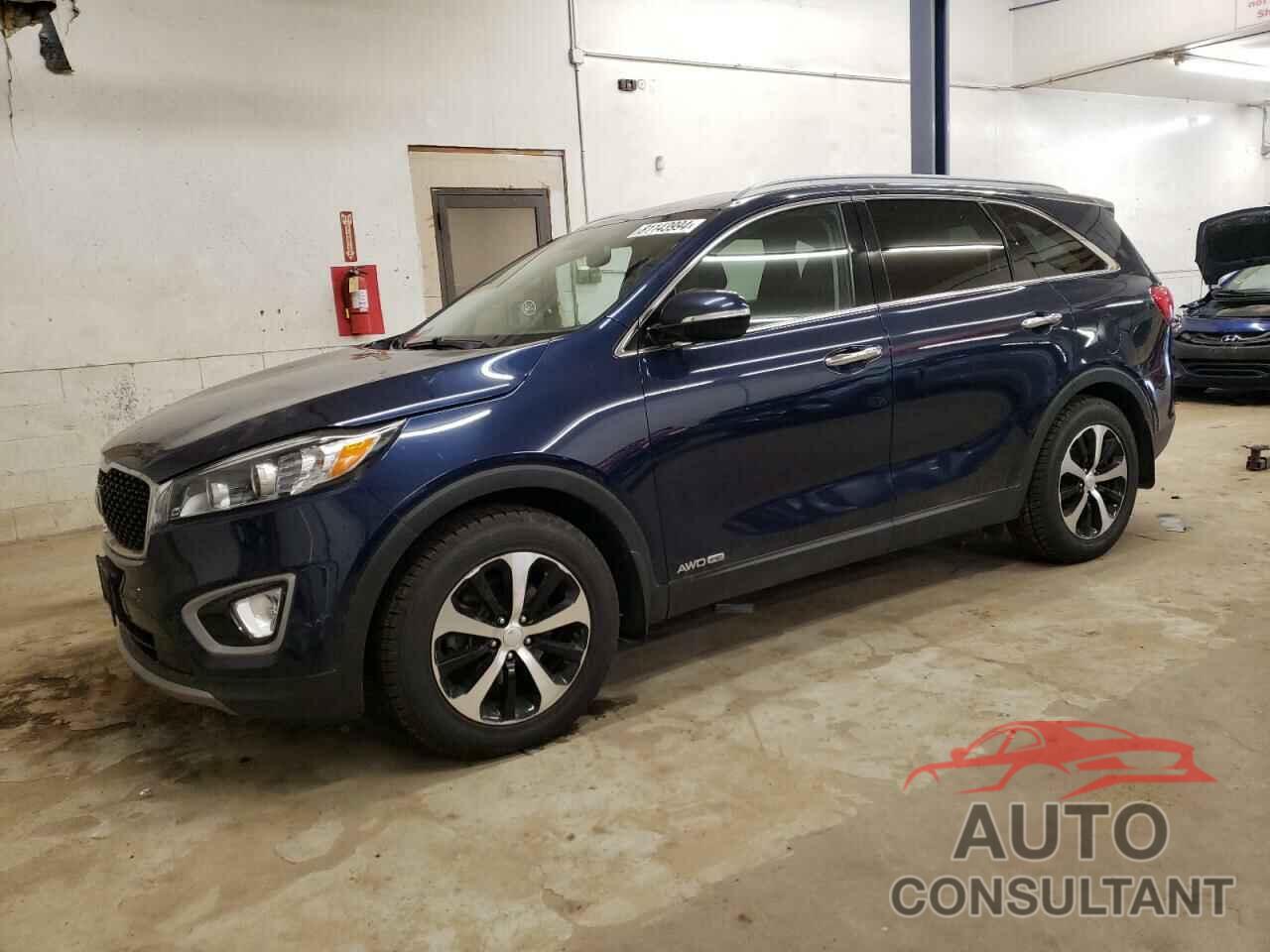 KIA SORENTO 2016 - 5XYPHDA55GG153549