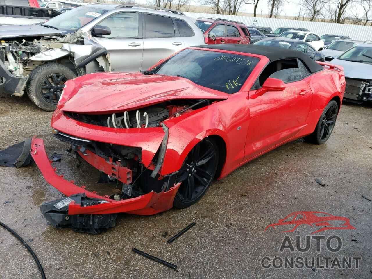 CHEVROLET CAMARO 2016 - 1G1FB3DX7G0181386