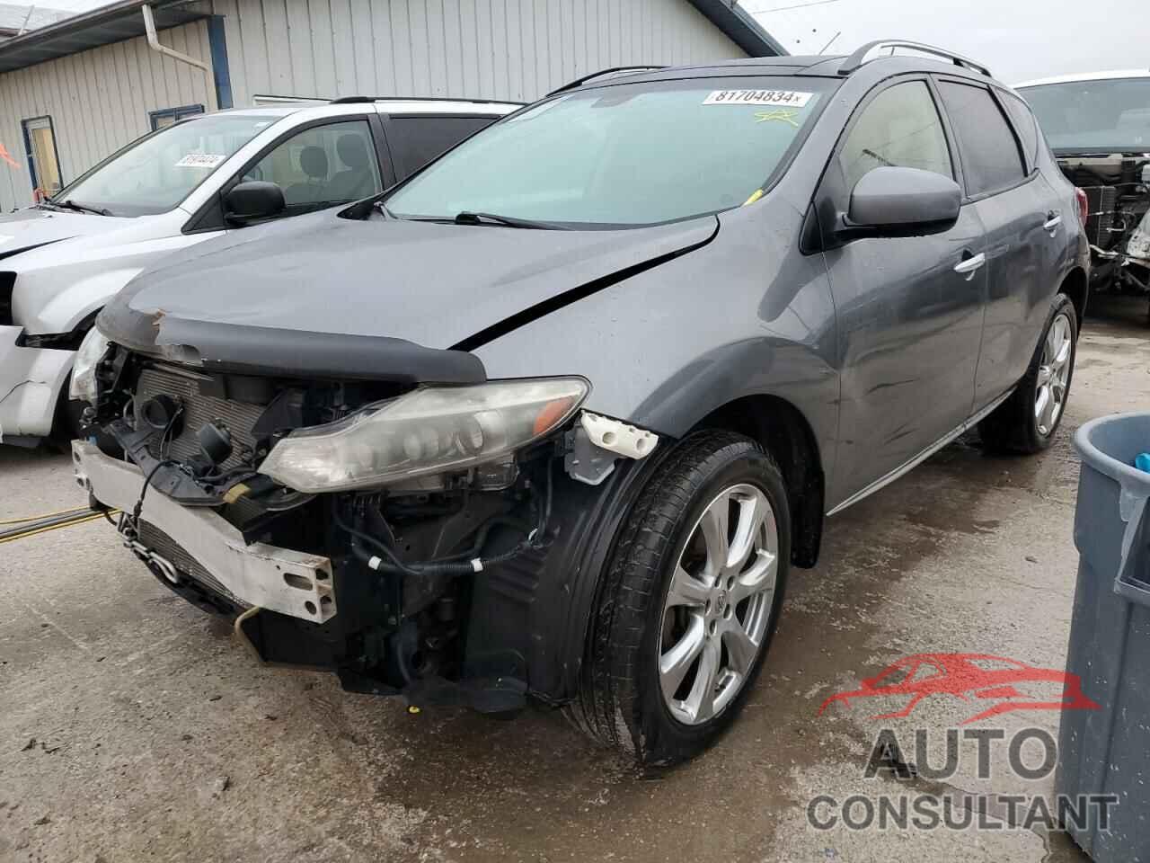 NISSAN MURANO 2013 - JN8AZ1MW9DW307432