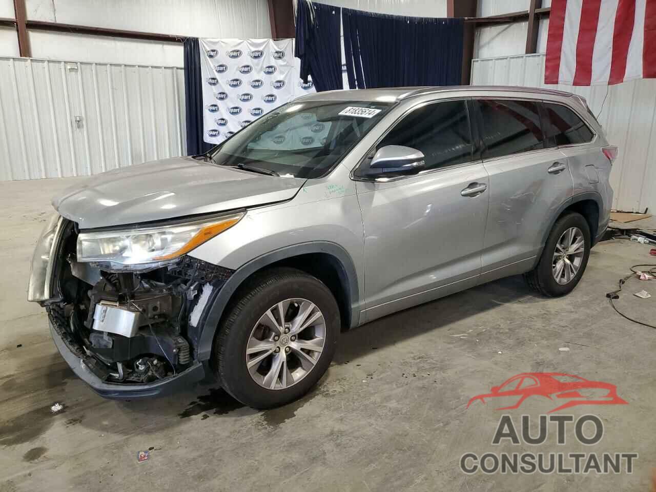 TOYOTA HIGHLANDER 2015 - 5TDKKRFH3FS112141