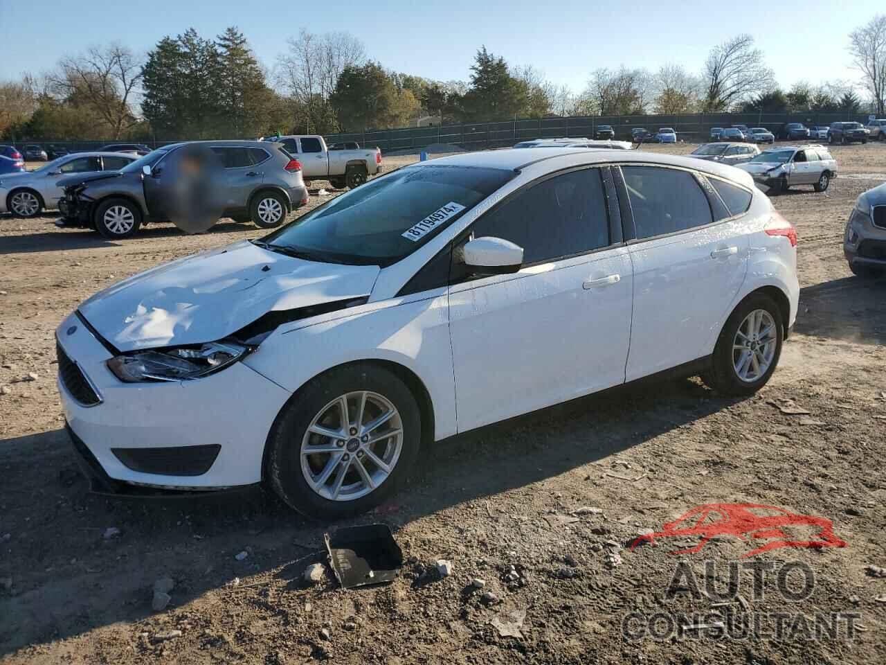 FORD FOCUS 2018 - 1FADP3K25JL214632