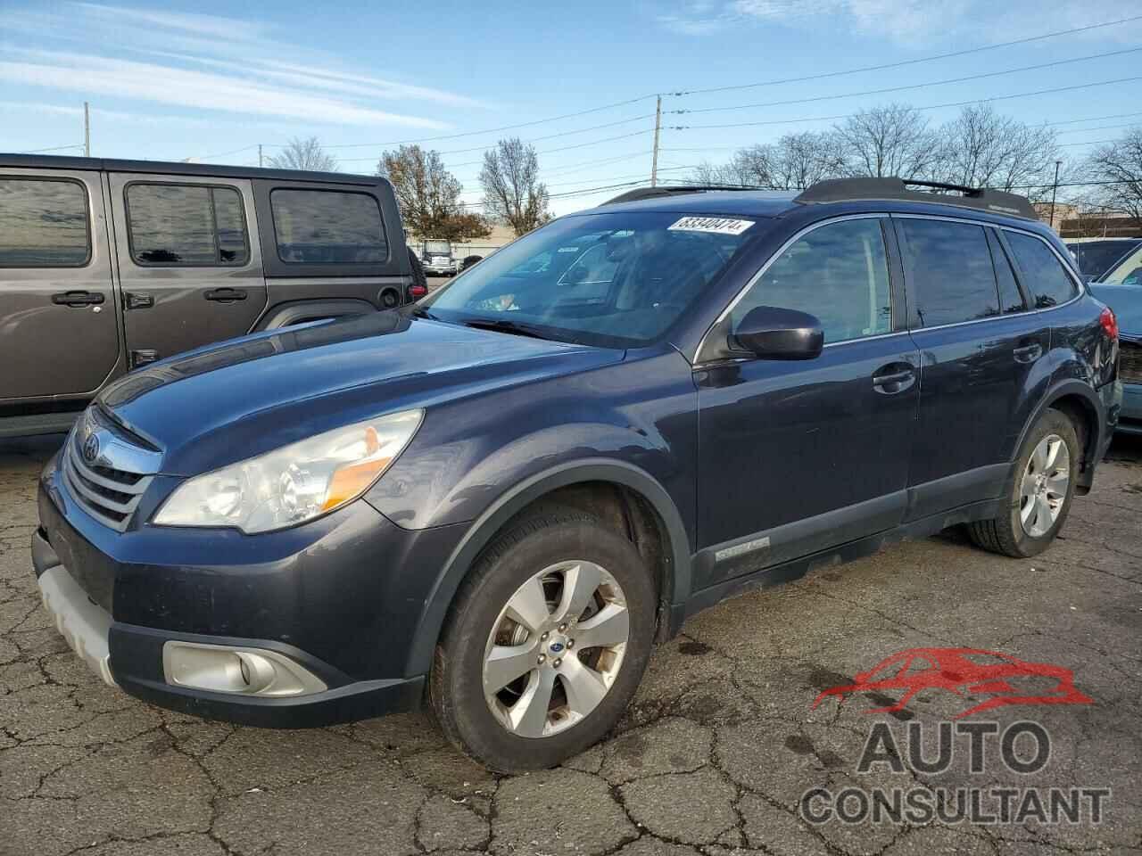 SUBARU OUTBACK 2012 - 4S4BRDLC4C2261096