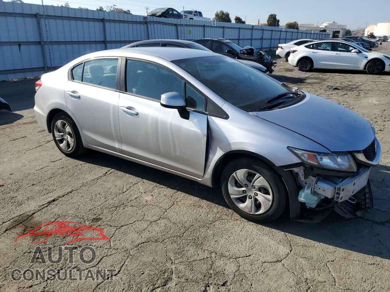 HONDA CIVIC 2013 - 19XFB2F50DE224353