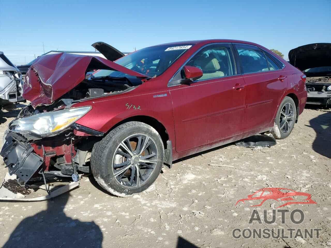 TOYOTA CAMRY 2017 - 4T1BD1FK3HU214685