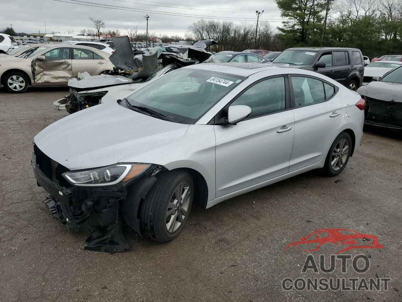 HYUNDAI ELANTRA 2018 - KMHD84LF1JU522269