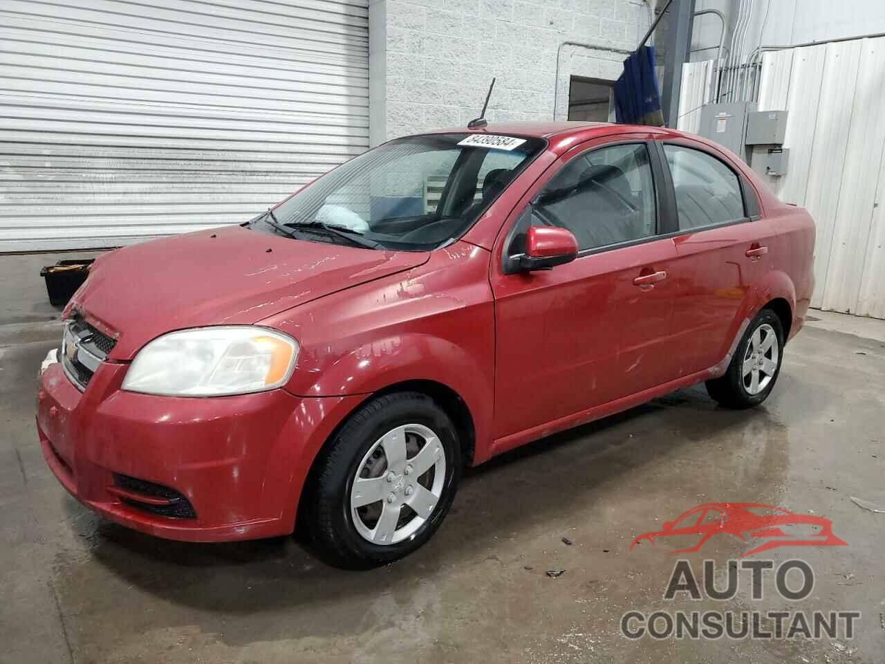 CHEVROLET AVEO 2010 - KL1TD5DE8AB124647