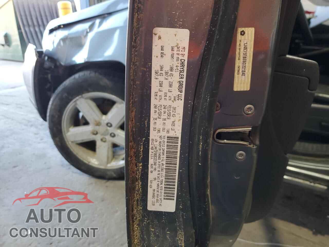 JEEP COMPASS 2011 - 1J4NT5FB6BD221840