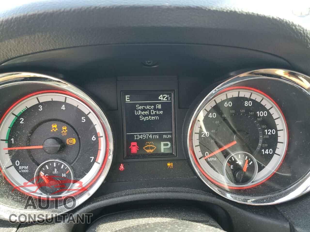 DODGE DURANGO 2012 - 1C4SDJET3CC211587