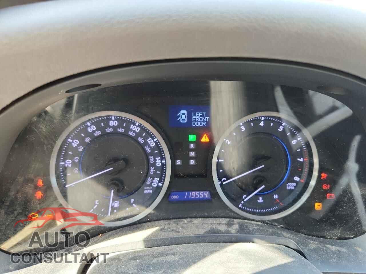 LEXUS IS 2011 - JTHBF5C22B5151671