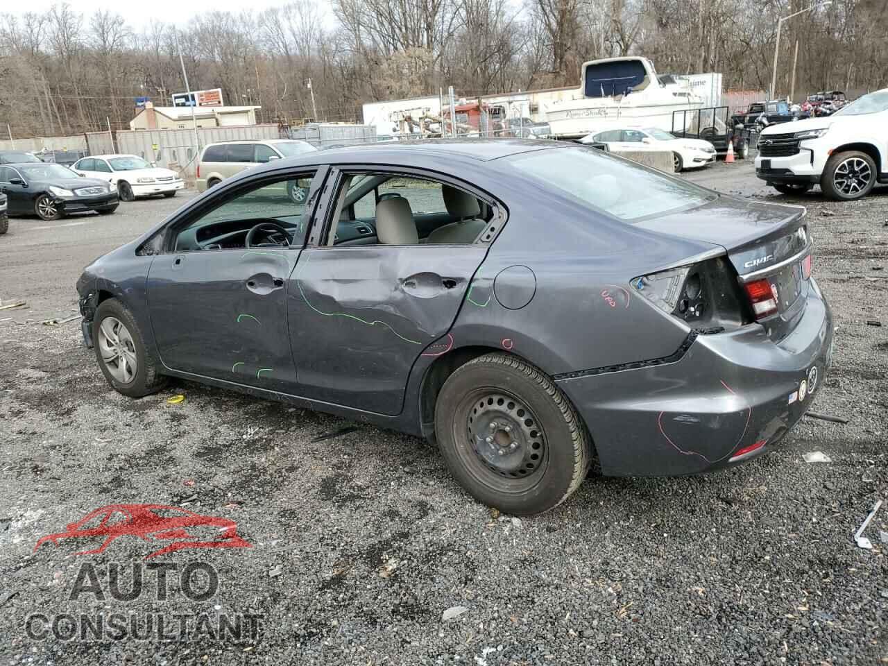 HONDA CIVIC 2013 - 2HGFB2F59DH560184