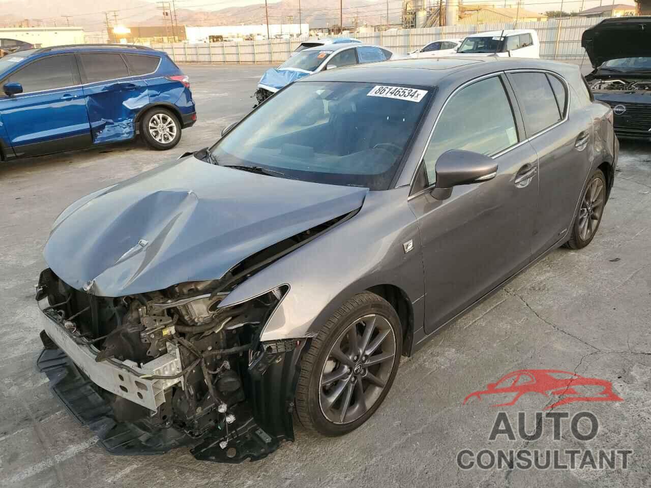 LEXUS CT 200 2013 - JTHKD5BH0D2163799