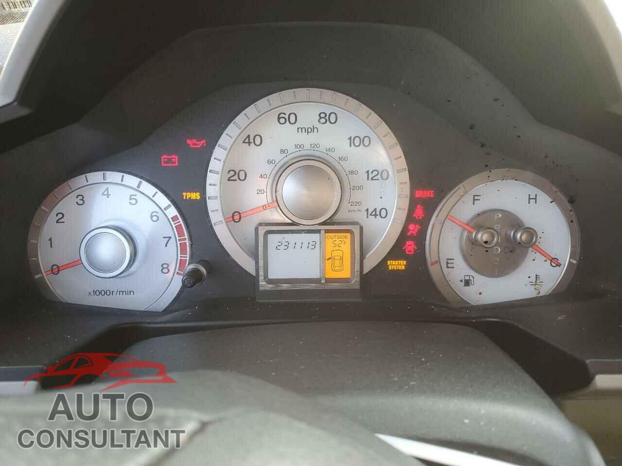 HONDA PILOT 2009 - 5FNYF48489B006949
