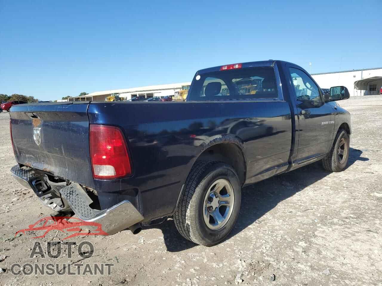 DODGE RAM 1500 2012 - 3C6JD6DK8CG206729