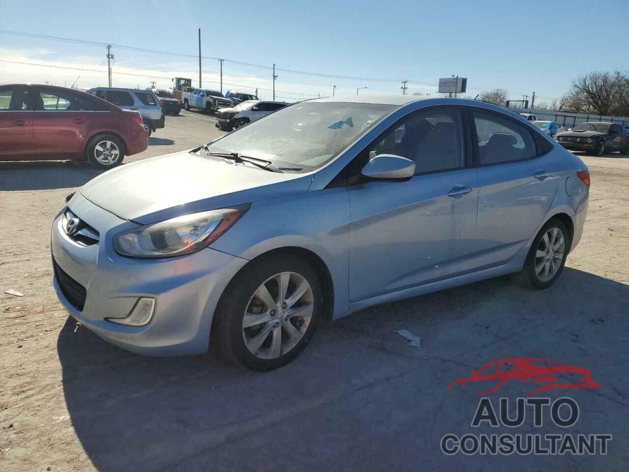 HYUNDAI ACCENT 2012 - KMHCU4AE5CU240236