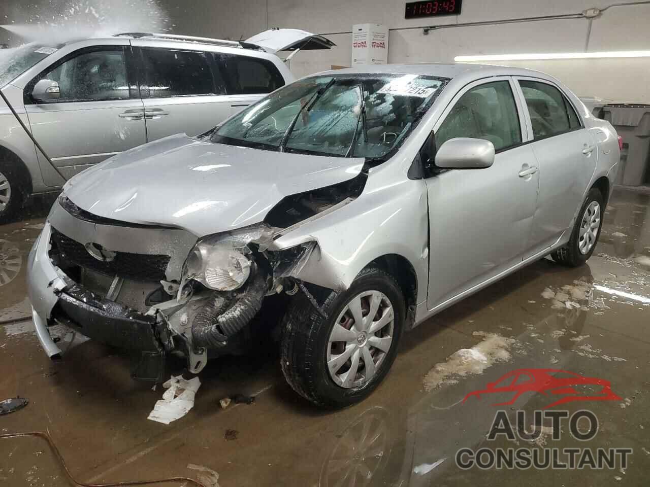 TOYOTA COROLLA 2009 - 1NXBU40E49Z076399