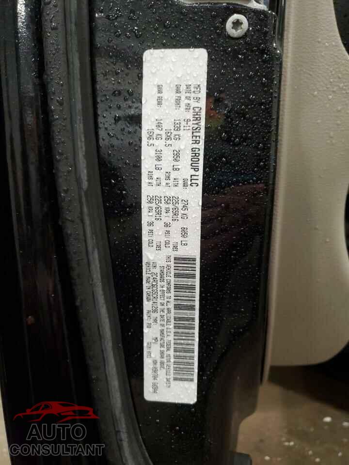 DODGE CARAVAN 2012 - 2C4RDGCG5CR141296