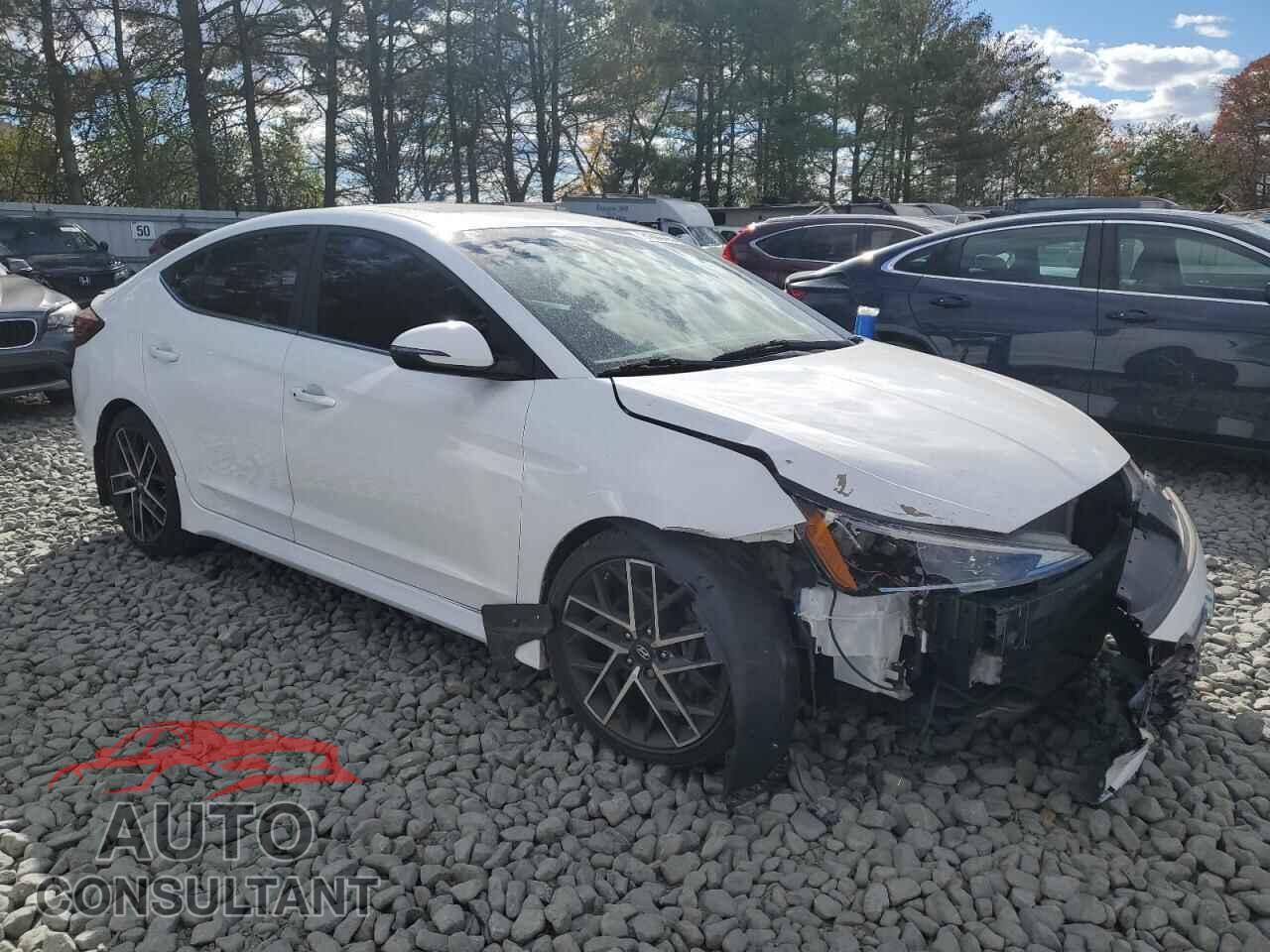 HYUNDAI ELANTRA 2020 - KMHD04LB4LU063195