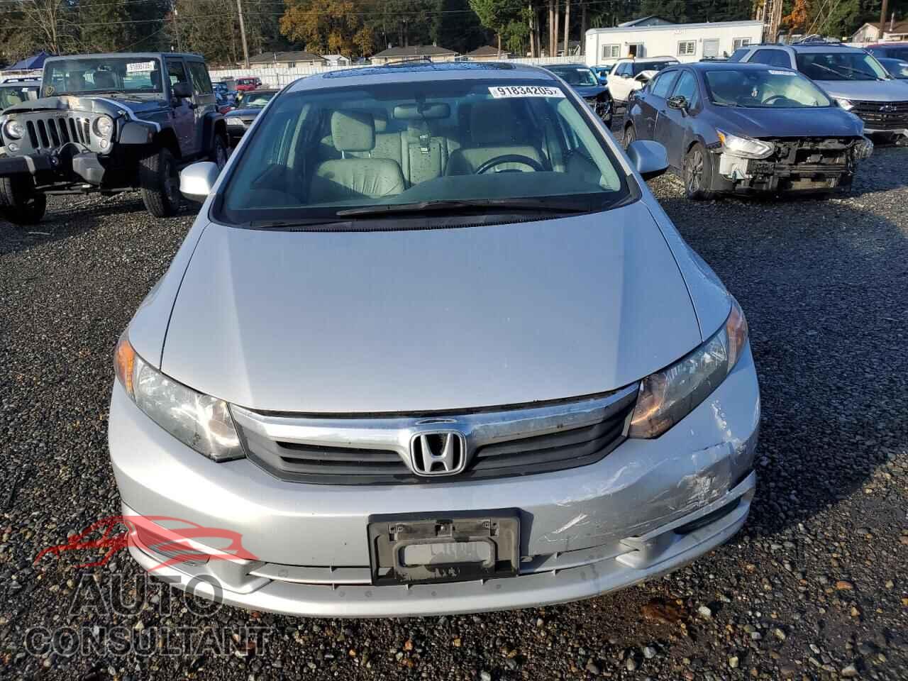 HONDA CIVIC 2012 - 2HGFB2F9XCH516650
