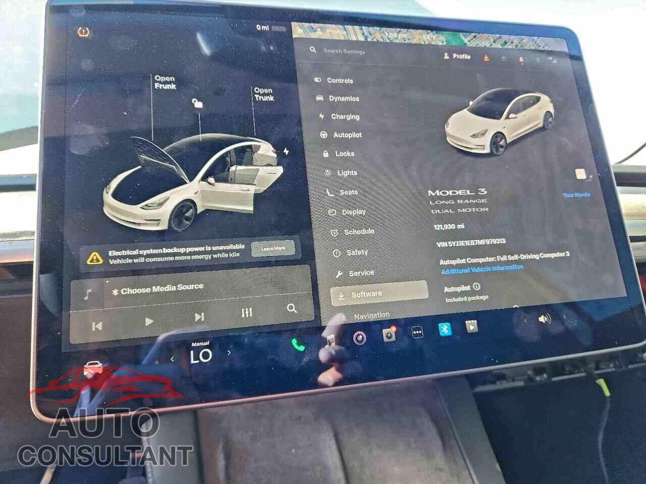TESLA MODEL 3 2021 - 5YJ3E1EB7MF979313
