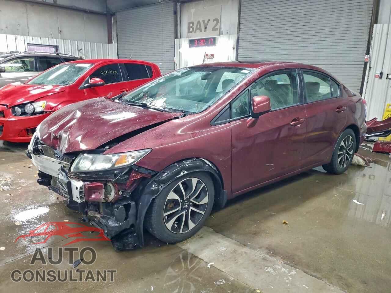 HONDA CIVIC 2013 - 19XFB2F86DE098686