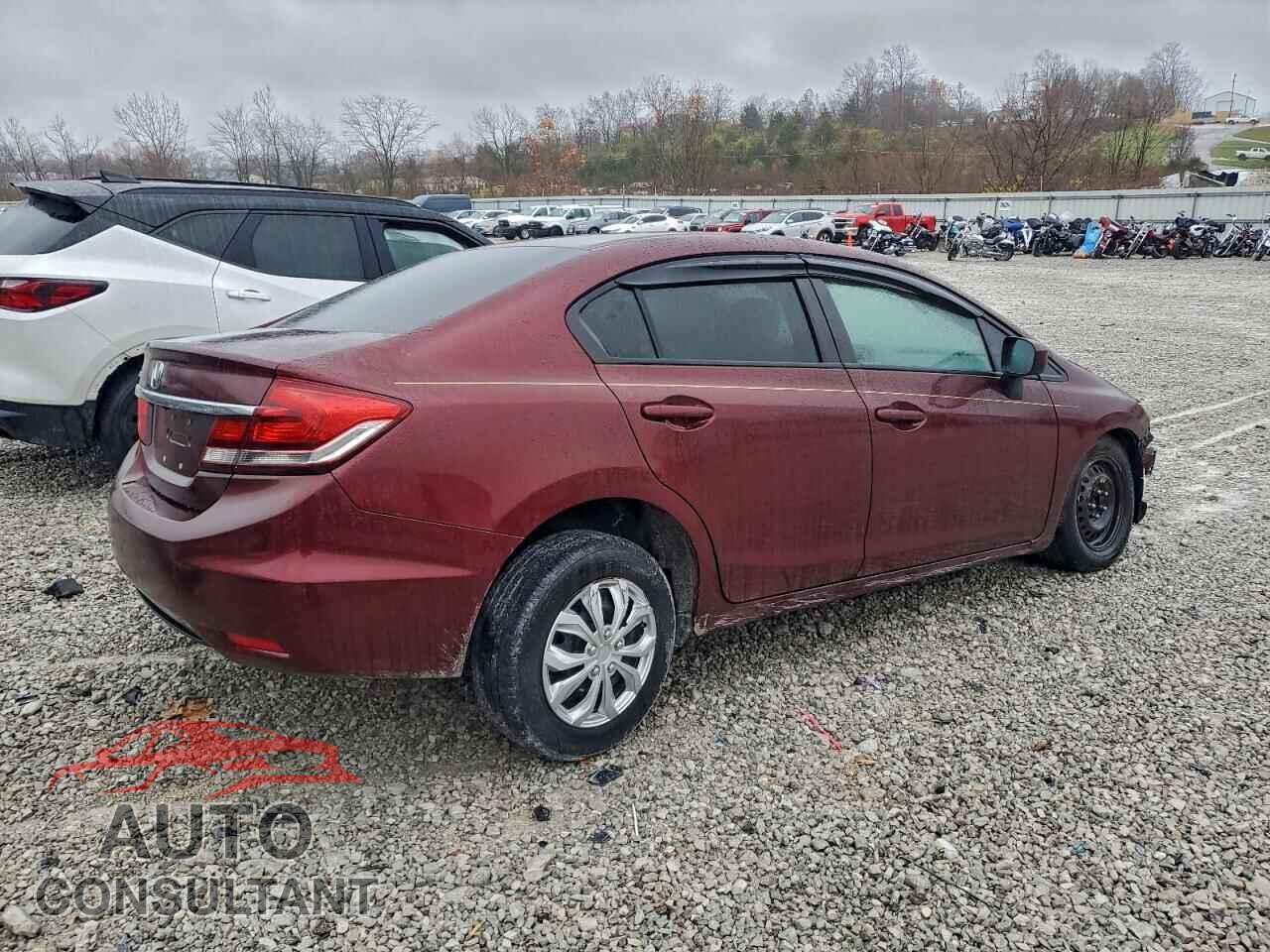 HONDA CIVIC 2014 - 19XFB2F53EE021376