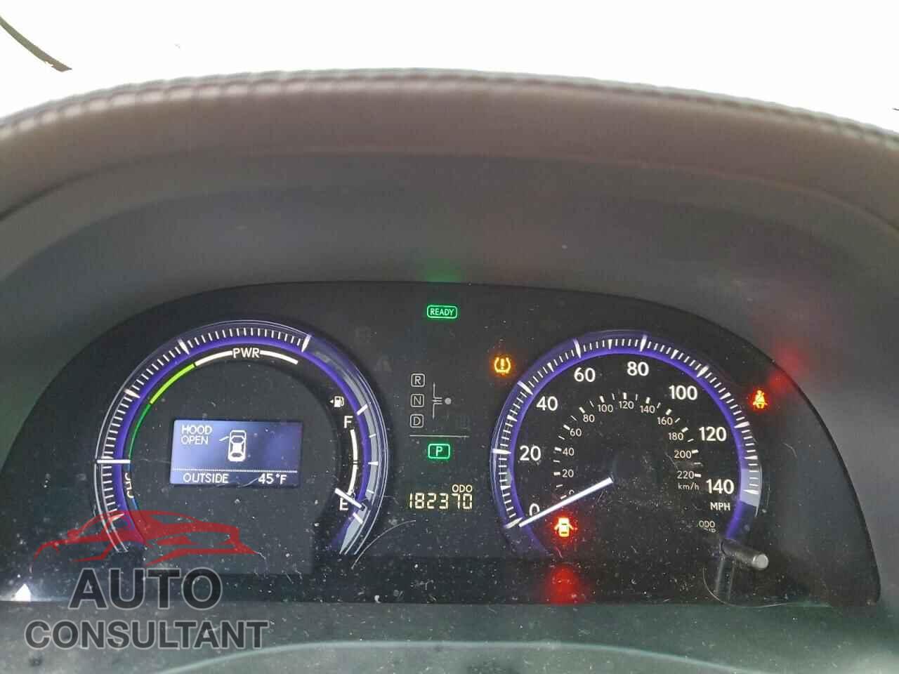 LEXUS HS 2010 - JTHBB1BAXA2028830