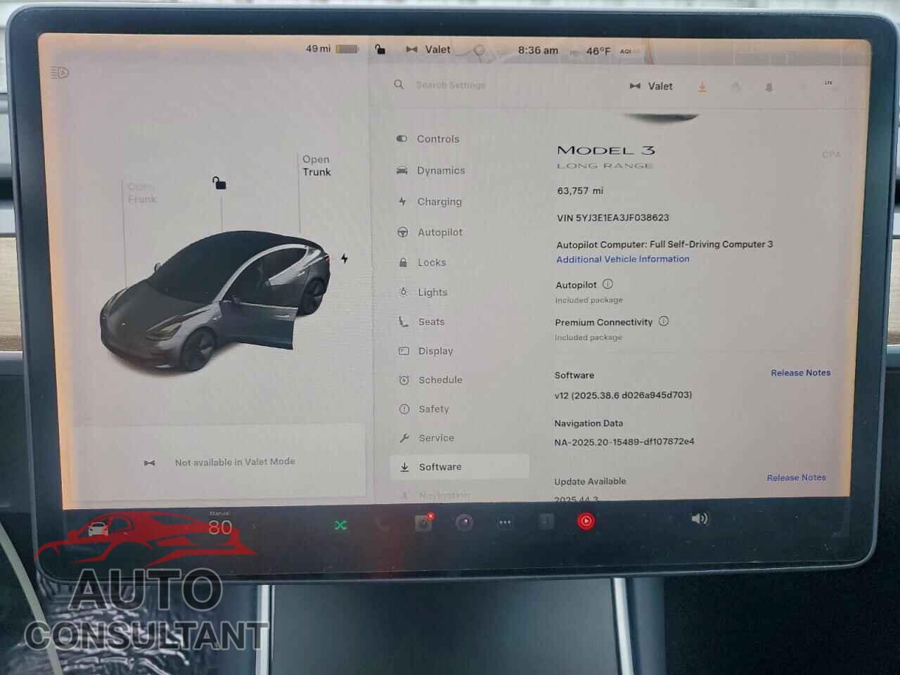 TESLA MODEL 3 2018 - 5YJ3E1EA3JF038623