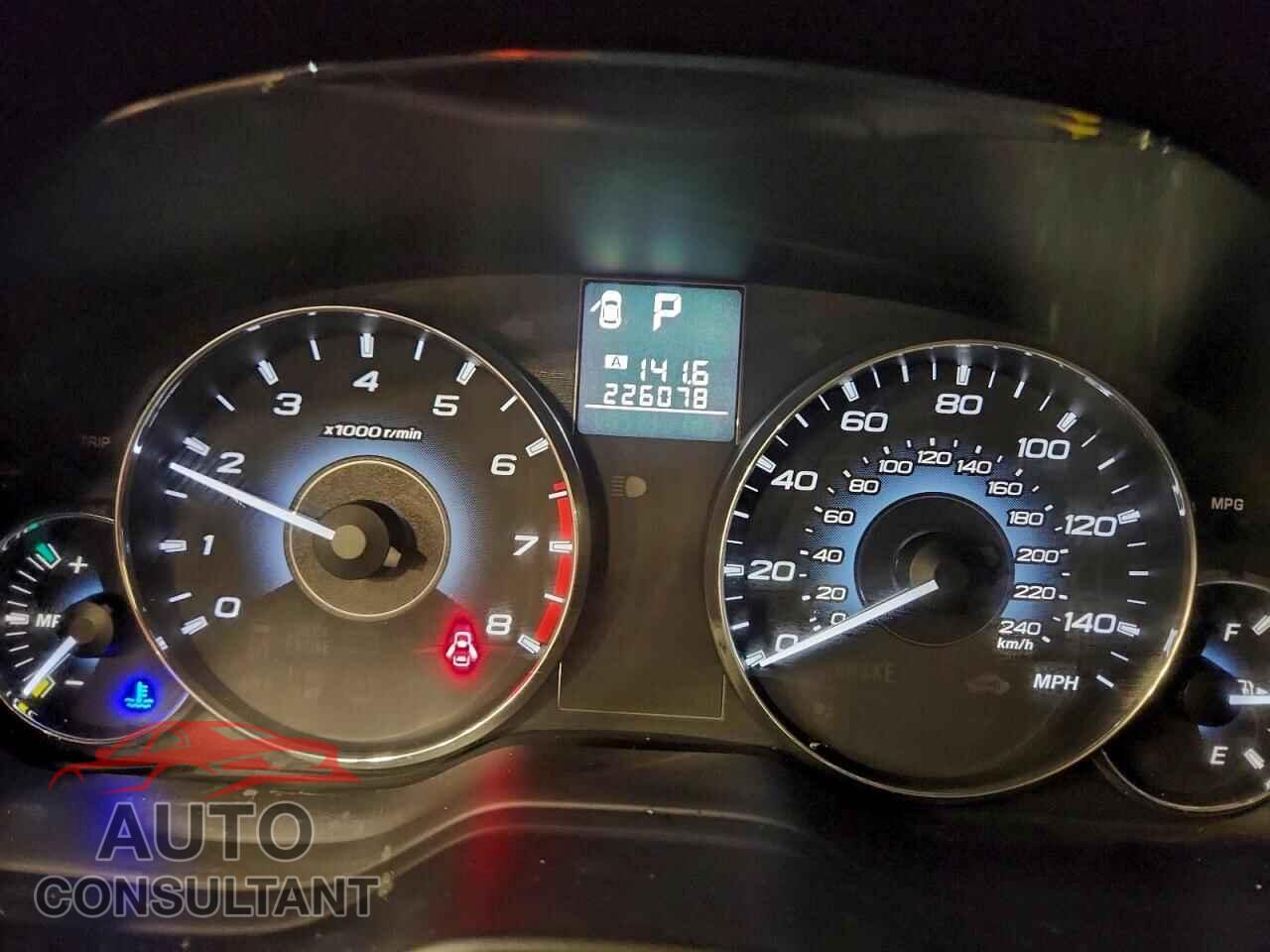 SUBARU OUTBACK 2011 - 4S4BRBKC8B3394183