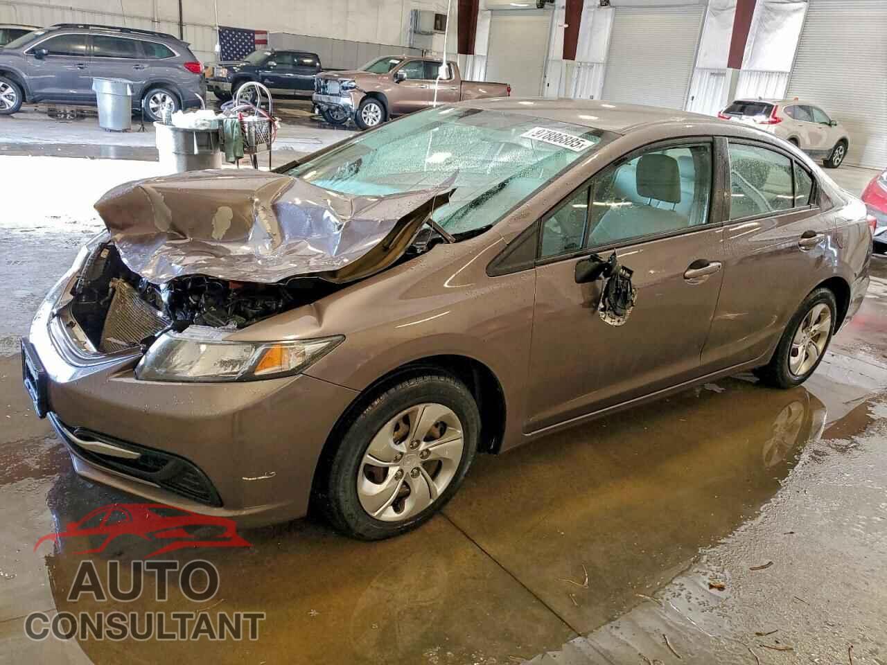 HONDA CIVIC 2014 - 2HGFB2F57EH504438