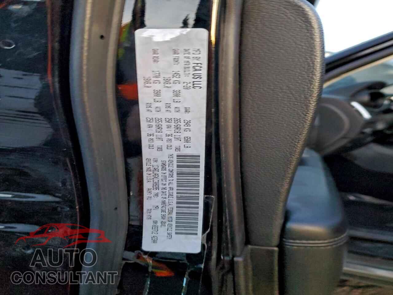 DODGE DURANGO 2020 - 1C4RDJAGXLC309295