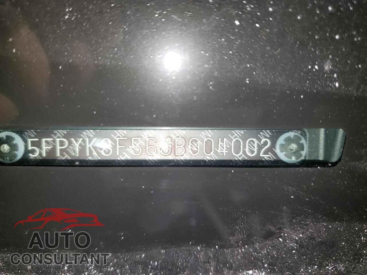HONDA RIDGELINE 2018 - 5FPYK3F56JB004002