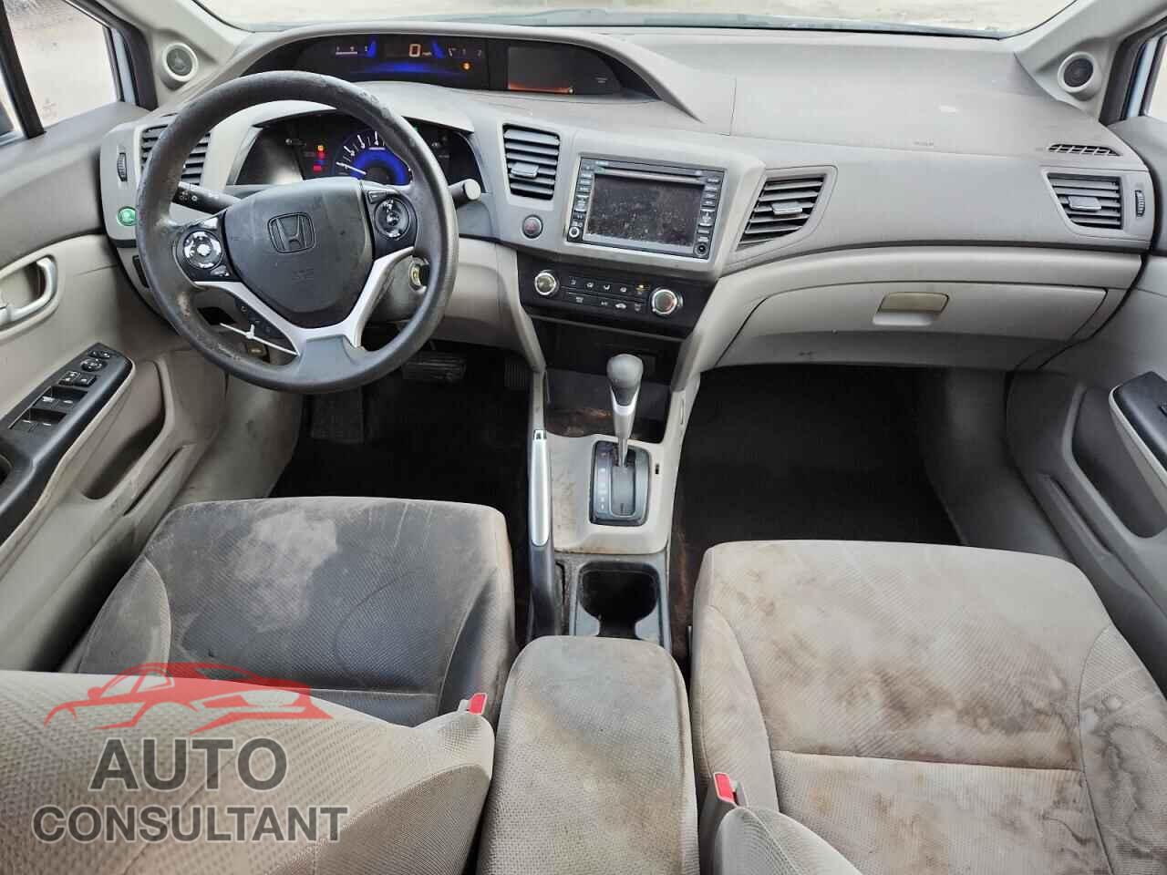 HONDA CIVIC 2012 - 2HGFB2F86CH520105