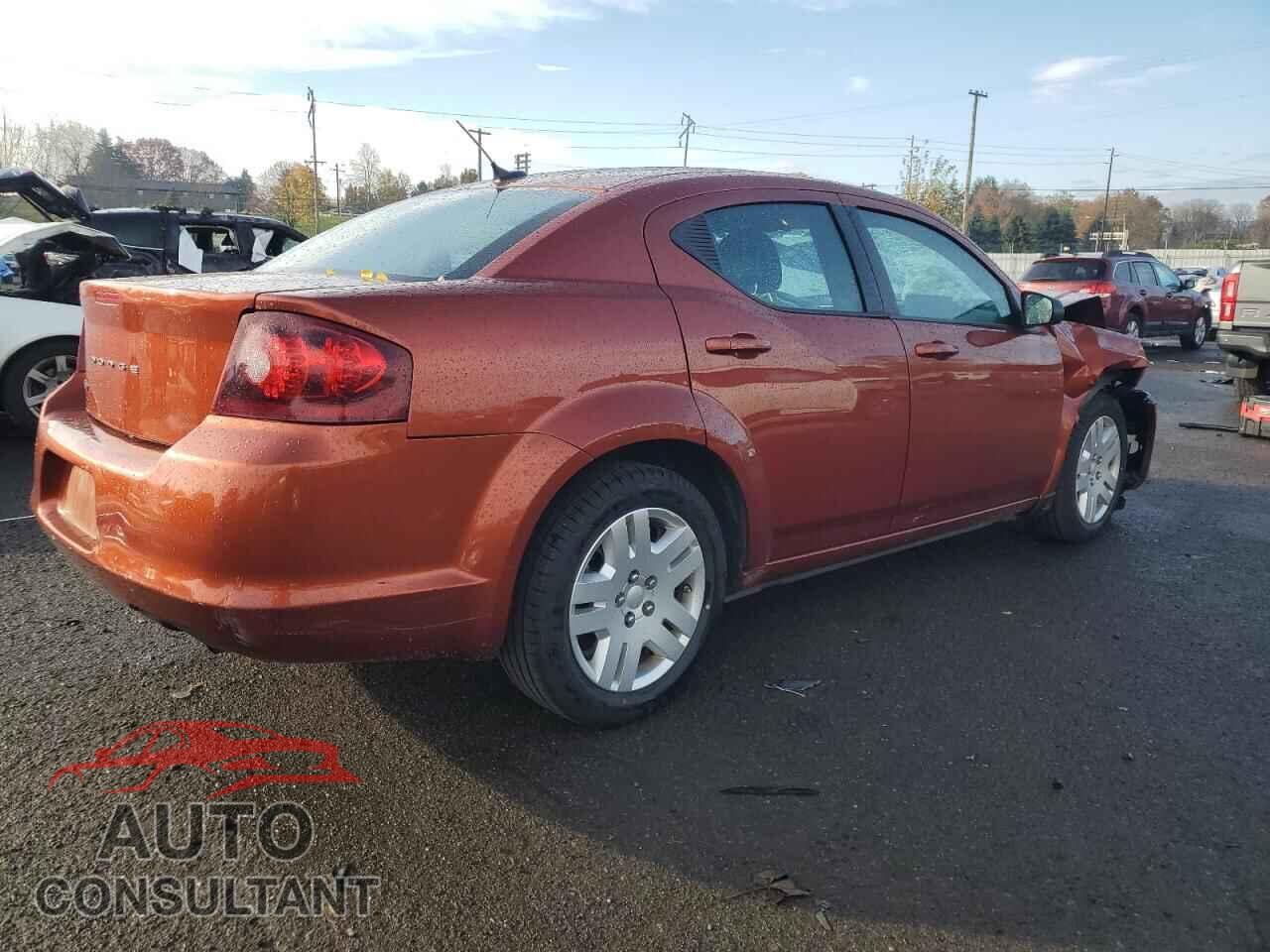DODGE AVENGER 2012 - 1C3CDZAB8CN259711