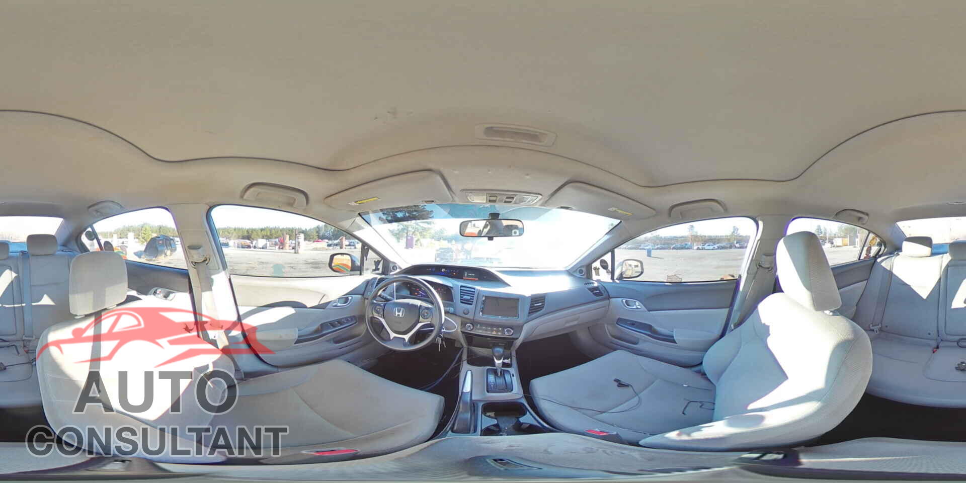 HONDA CIVIC 2012 - 19XFB2F86CE355277