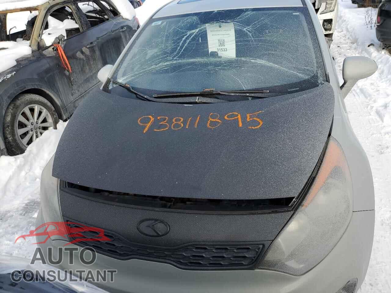 KIA RIO 2013 - KNADN5A39D6789290