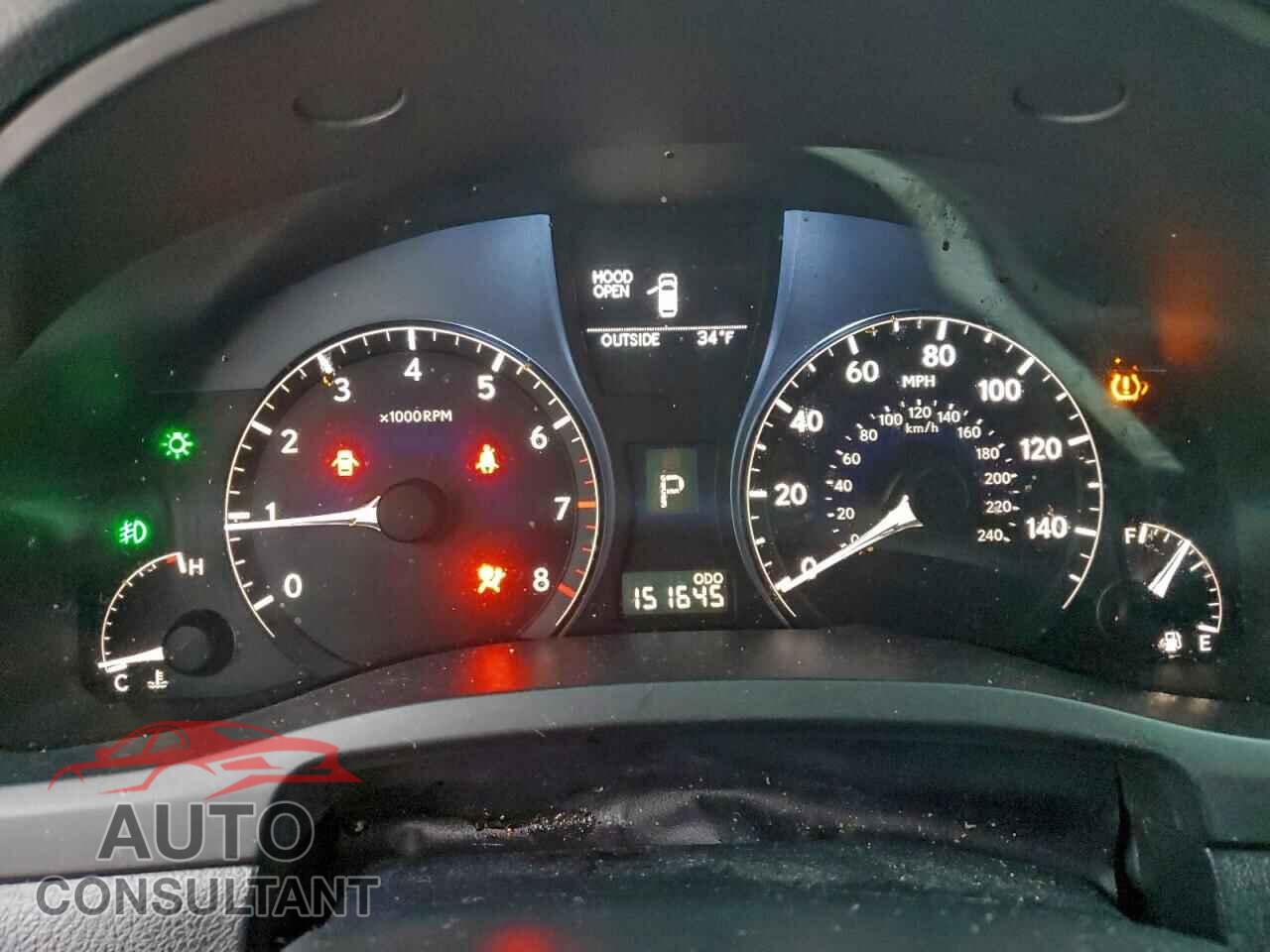 LEXUS RX350 2012 - 2T2BK1BA6CC121264