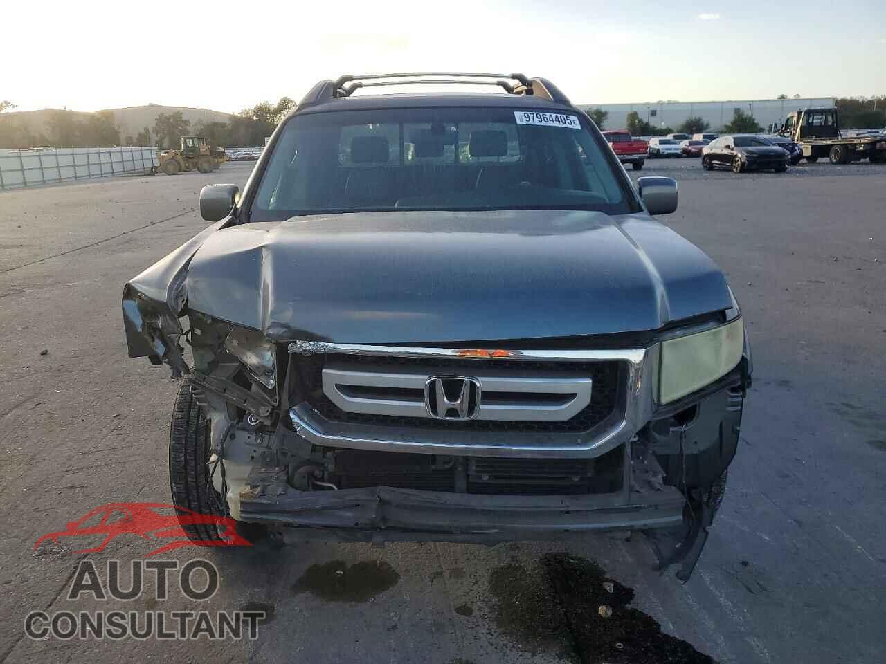HONDA RIDGELINE 2009 - 5FPYK16529B100726