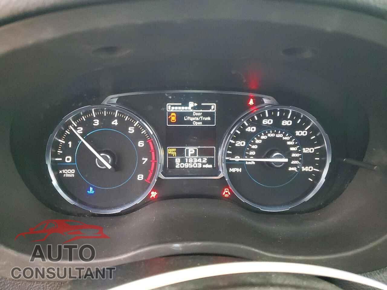 SUBARU FORESTER 2017 - JF2SJAJCXHH408024