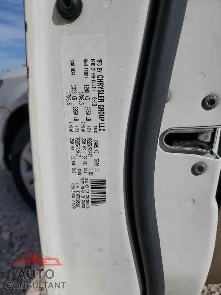 DODGE JOURNEY 2013 - 3C4PDCAB0DT715857