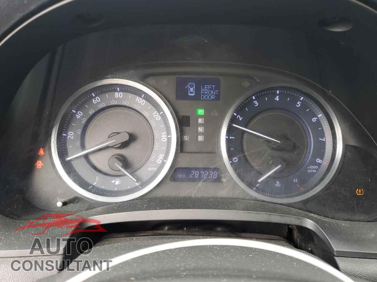 LEXUS IS 2011 - JTHBF5C29B5136987